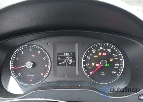 2013 Volkswagen Jetta 2.5L Se из США, поврежденный, VIN 3VWDP7AJ1DM444517